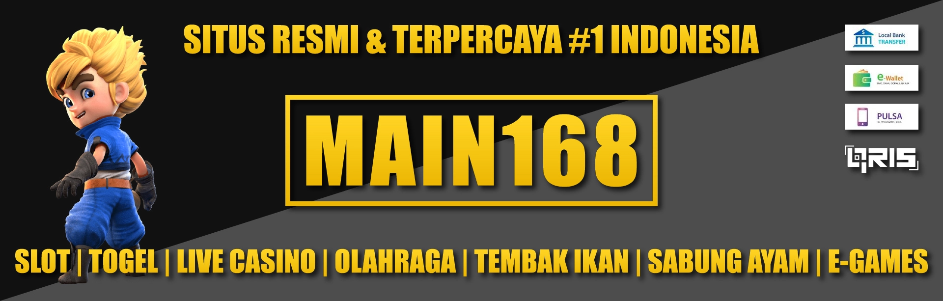 link MAIN168 terbaru